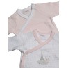 Bodies Weiß Rosa 2er-Pack Lilibelle Geburtsgröße Lilibelle