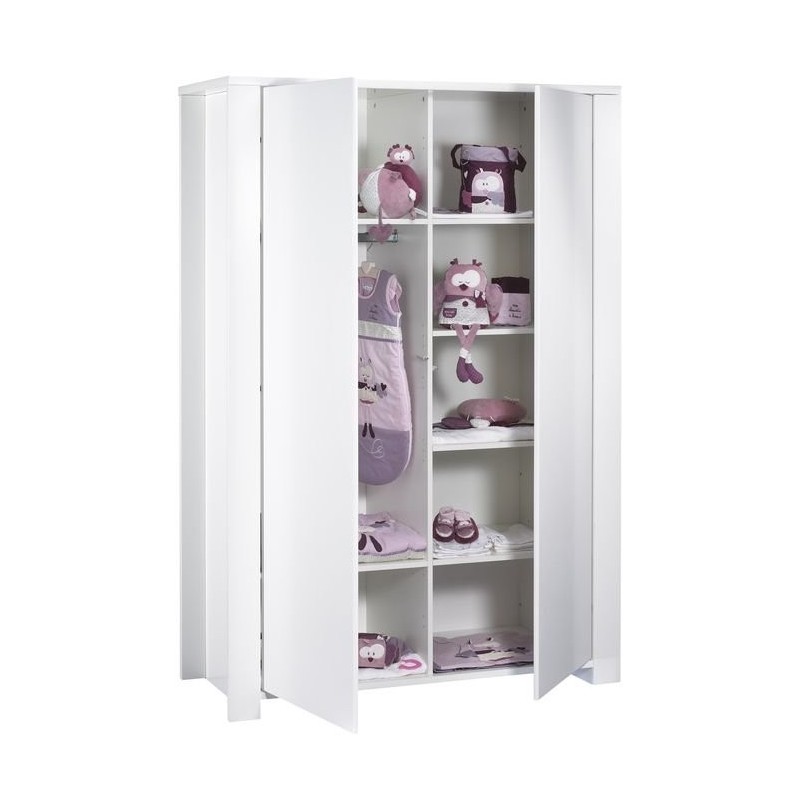 Armadio a 2 ante Loft White