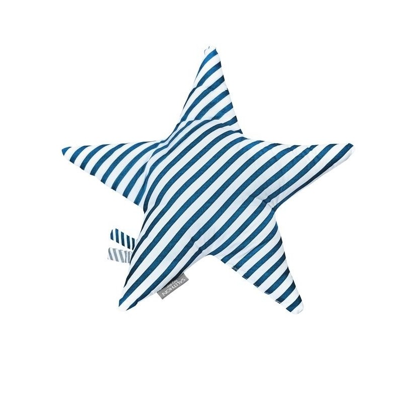 Coussin étoile Blue Baleine
