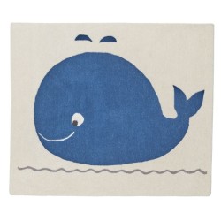 Tapis de chambre Blue Baleine