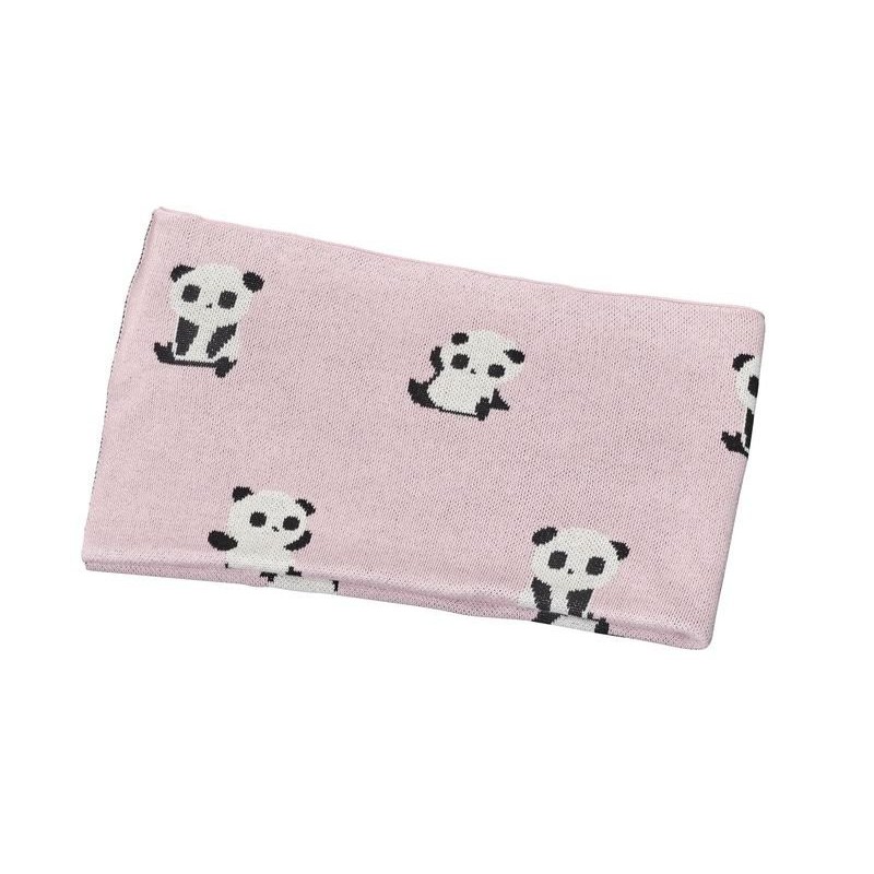 Couverture maille Rose Chao Chao