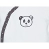Pyjama aus Samt Weiß Schwarz Größe 3 Monate Chao Chao