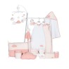 Großer wattierter Schlafsack 6-24Monate Rose Lily Poudrée