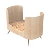 Little big bed 140x70 pieds Bois Galopin