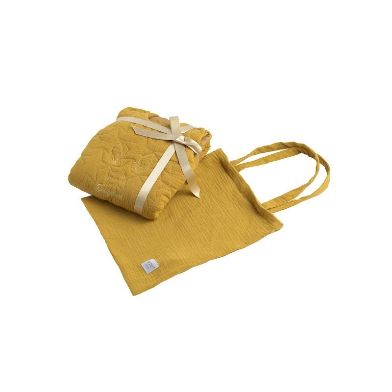 Schlafsack klein 0-6 Monate Sauthon Original Gelb Topas