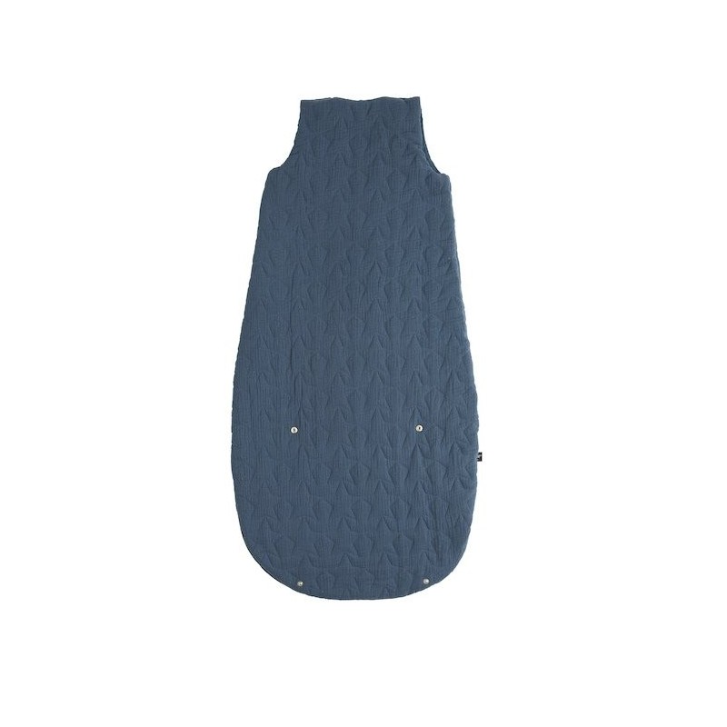 Schlafsack großes Modell Sauthon Original Saphirblau
