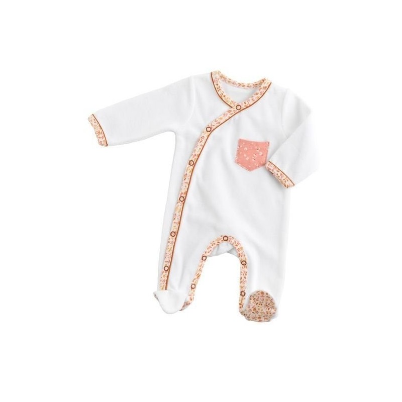 Pijama sin cuello Esmée 3 meses