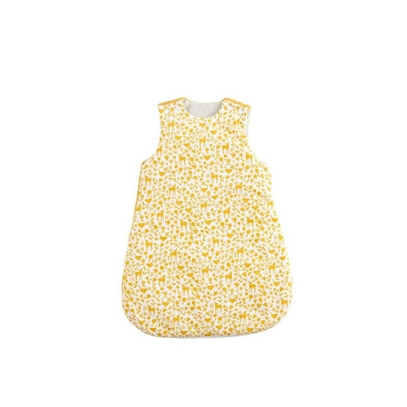 Babyschlafsack Geburt Gelb Topas Promenons-nous
