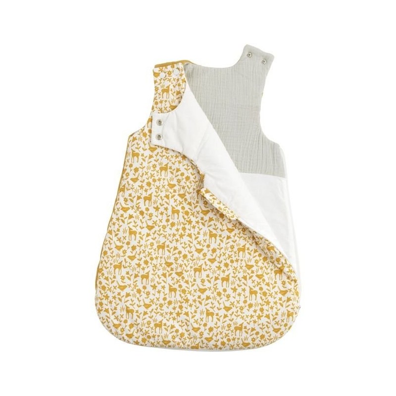 Babyschlafsack Geburt Gelb Topas Promenons-nous