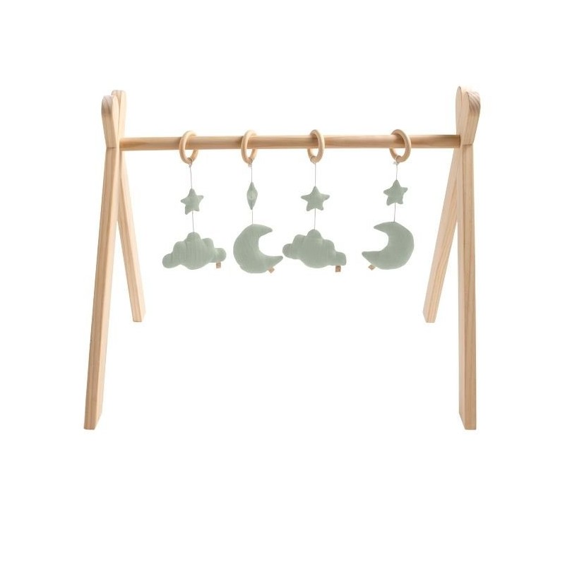 Spielbogen uni Salbei