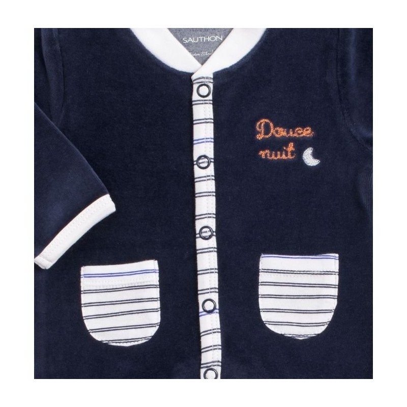 Pyjama Bleu - taille 1 mois Baby Sailor
