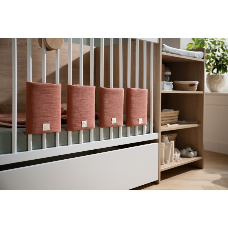 DUO BED: CONVERTIBLE BED WITH SHELVING UNIT + WARDROBE IN GOLDEN OAK