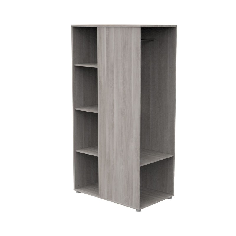 DUO BED SET (CONVERTIBLE BED + WARDROBE) IN SILEX OAK