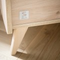 Commode bébé 3 tiroirs en bois chêne - Arty - Sauthon
