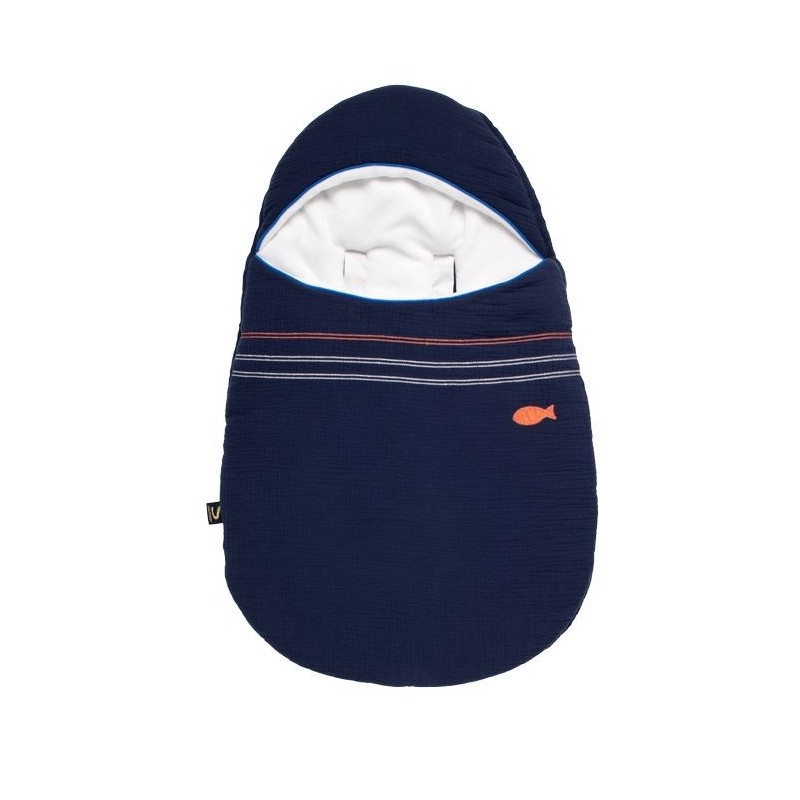 Pack de viaje: Nido de ángel + Nido de ángel de invierno 5 lazos - 0-3 meses