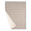 Manta para bebé con estampado de leopardo, de gasa de algodón y sherpa