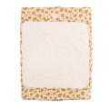 Changing pad with a double-layer cotton gauze cover and a Petit Chou towel