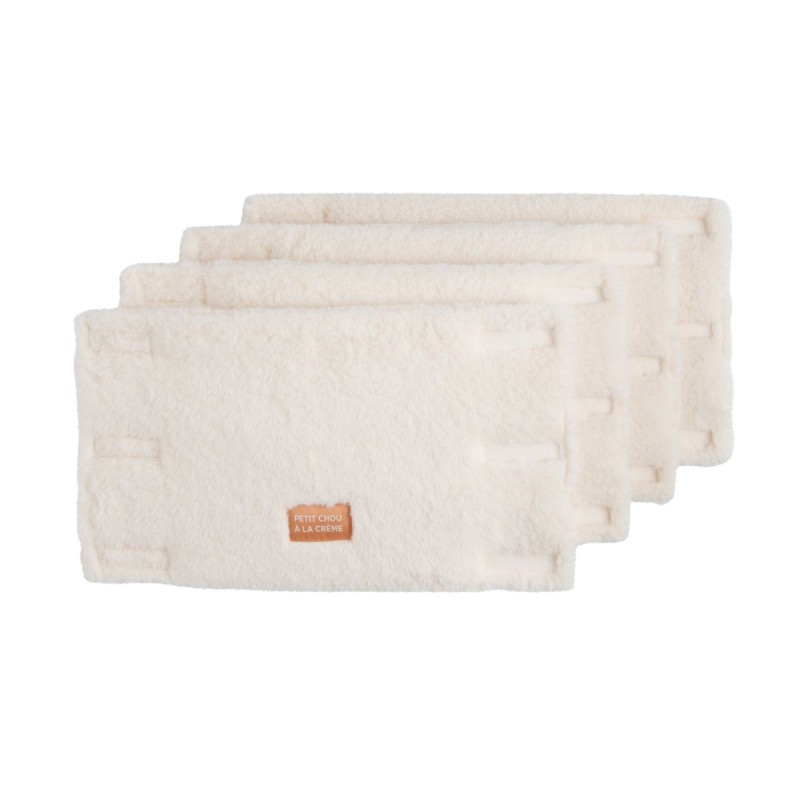 Protectores de barandillas para cunas de sherpa de Petit Chou