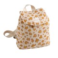 Petit Chou Leopard-Print Cotton Gauze Preschool Backpack