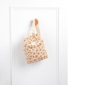 Mochila para guardería de gasa de algodón con estampado de leopardo de Petit Chou