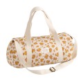 Bolso tipo boliche de gasa de algodón con estampado de leopardo de Petit Chou
