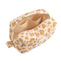 Neceser de gasa de algodón con estampado de leopardo de Petit Chou