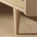 Lit bÃ©bÃ© Ã©volutif 70x140 en bois dÃ©cor chÃªne vintage My Love | Sauthon