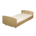 Cama infantil de 190 x 90 cm con acabado en roble vintage «My Love»