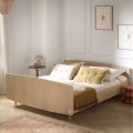 Estructura de cama de 140 x 190 cm con acabado en roble vintage «My Love»