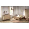 Struttura letto 140x190 con finitura in rovere vintage My Love