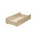 Ausziehbare Schublade für mitwachsendes Babybett – Sepia-Eiche-Optik von Arche