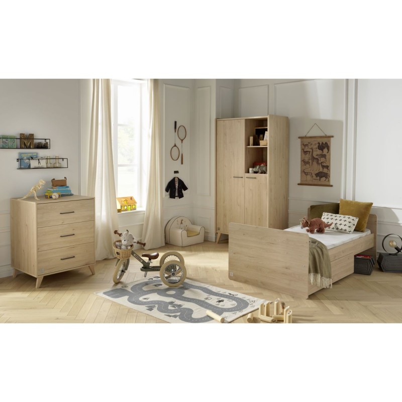 Arty Convertible Bed (120x60 cm, converts to 90x190 cm)