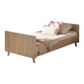 Arty Junior Bed, 190x90 cm, in Soft Oak Finish