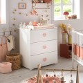 Cassettiera a 3 cassetti Rose Basic