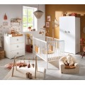 2-door cabinet with star knob Basic Grey