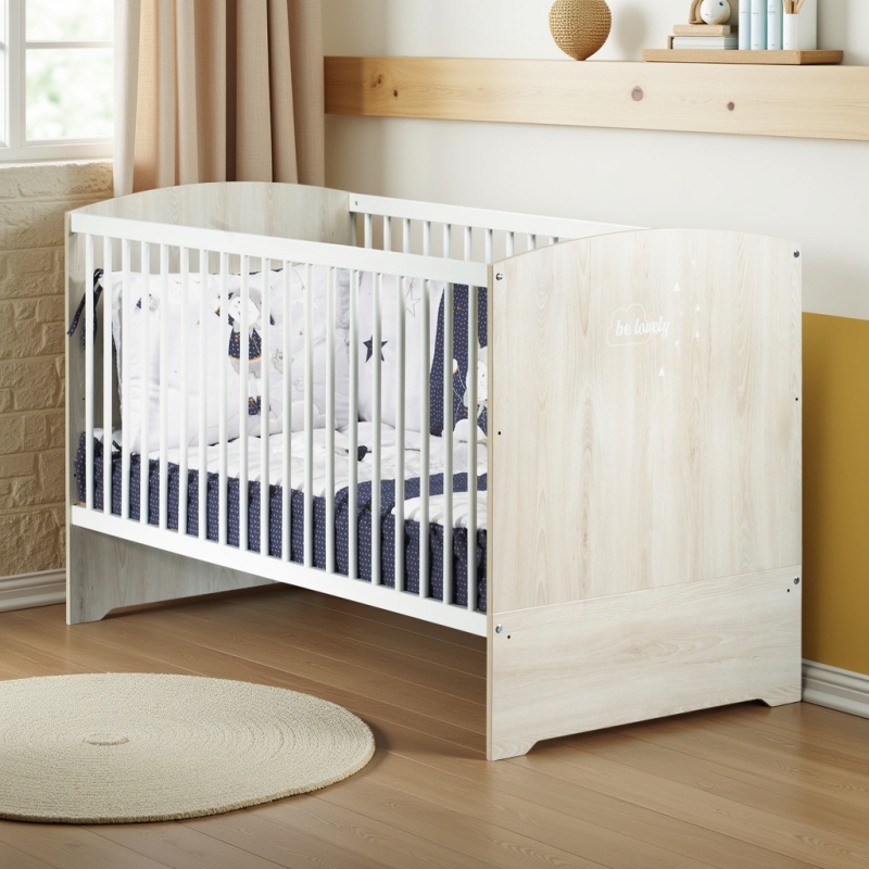 Babybett mitwachsend 140x70 Smile