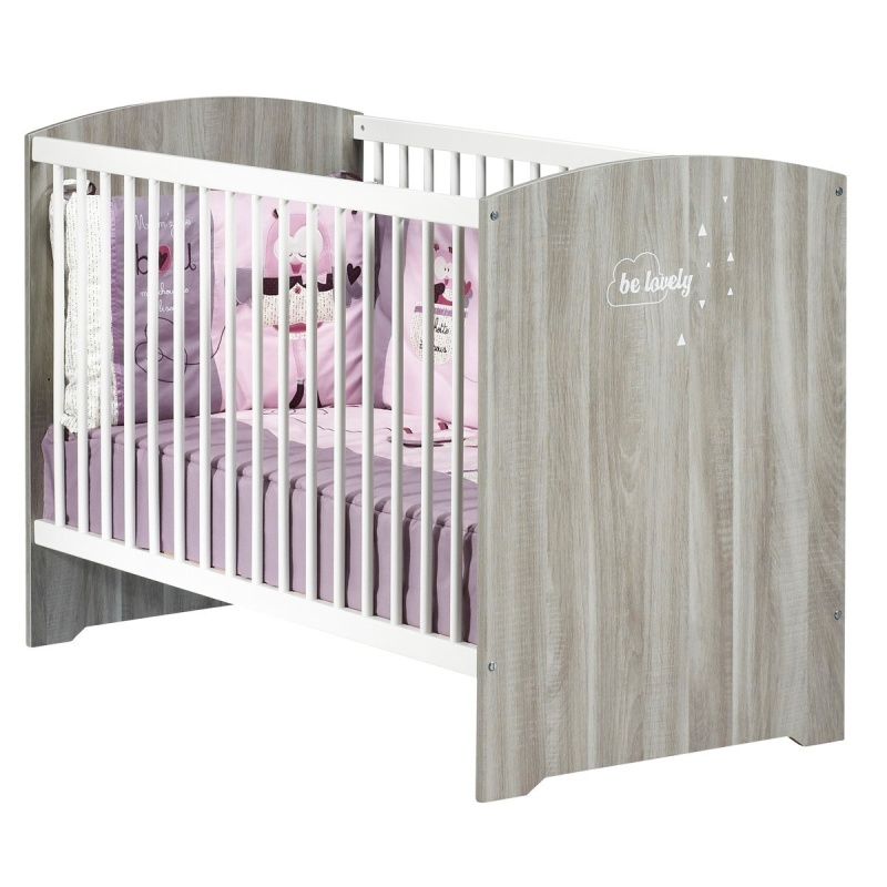 Letto per bambini 120 x 60 Smile Chêne Silex