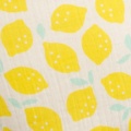 Children's cotton gauze fanny pack with lemon print - POP