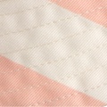 Cappellino per neonati in cotone stampato a righe rosa - POP
