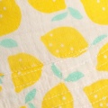 Bob bébé en gaze de coton imprimé citrons - POP