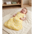 Saco de dormir de verano para bebé de gasa doble de algodón estampada - POP