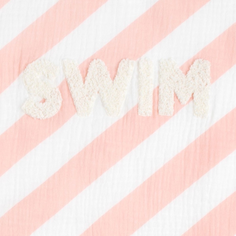 Serviette de bain / plage double gaze de coton imprimé - POP