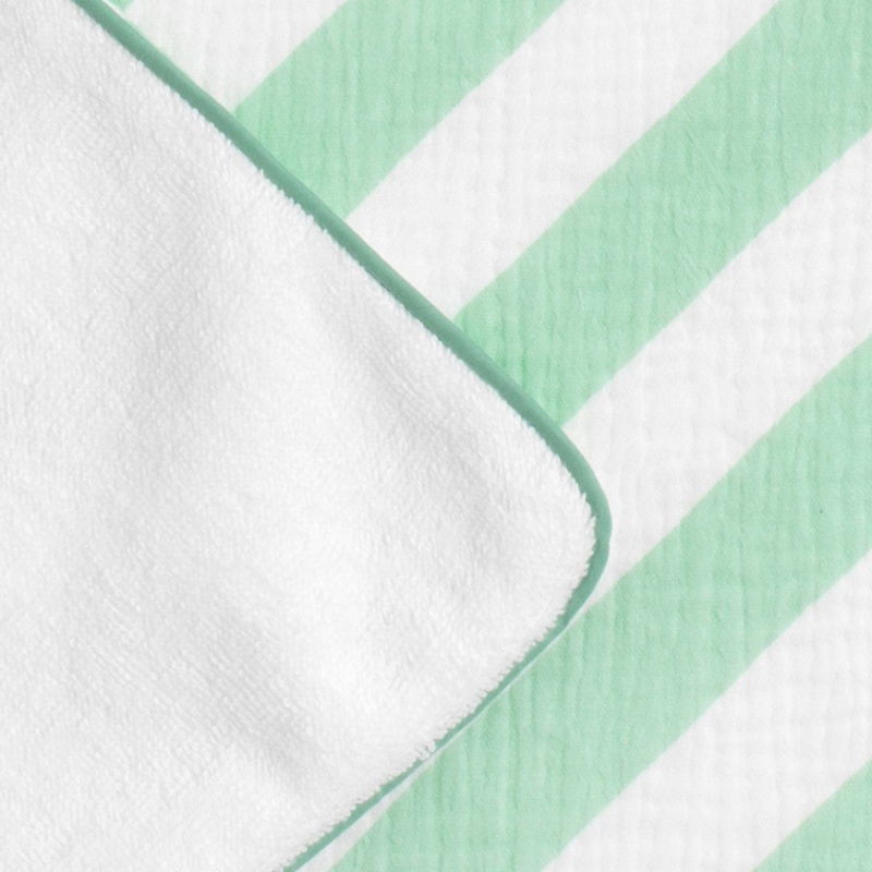 Double-layered printed cotton gauze bath/beach towel - POP