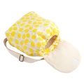 Kindergarten backpack in lemon-print cotton - POP