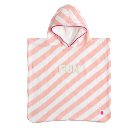 Poncho da bagno per neonati in cotone - POP