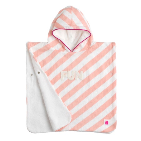 Poncho da bagno per neonati in cotone - POP