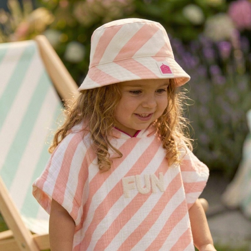 Poncho de baño para bebé de algodón - POP