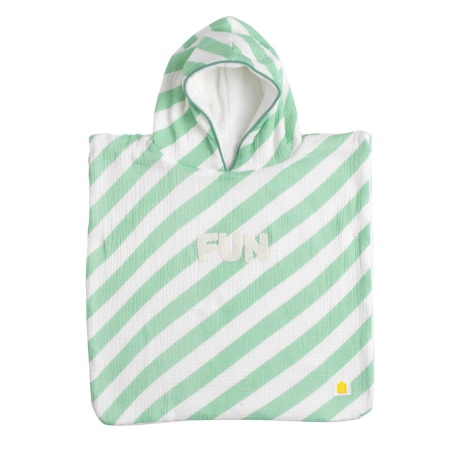 Poncho da bagno per neonati in cotone - POP