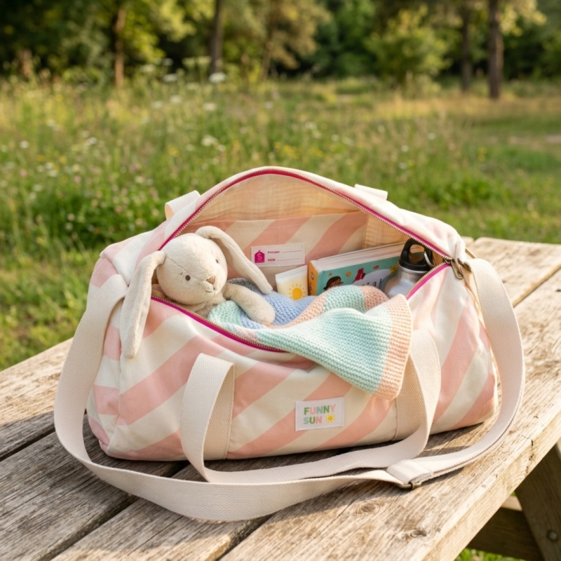 Bolso tipo boliche para niños de algodón  - POP