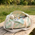 Borsa da bowling per bambini in cotone a righe - POP